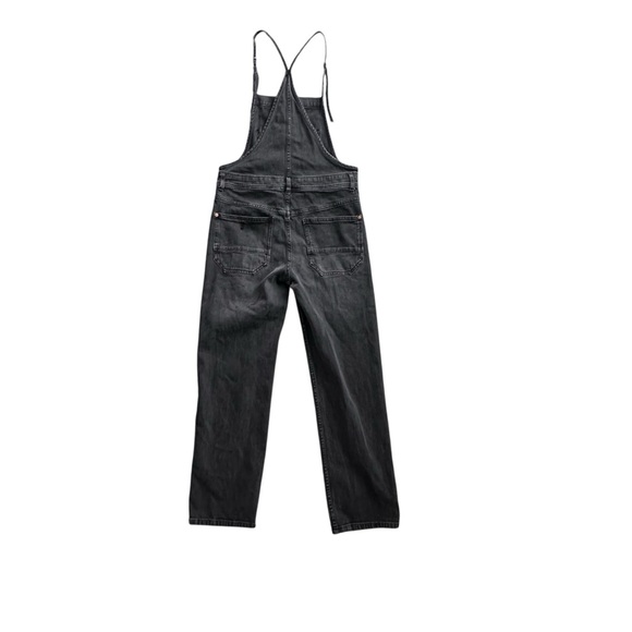 Anthropologie Pilcro Black Denim Overalls Women’s Size 26 - Picture 2 of 9